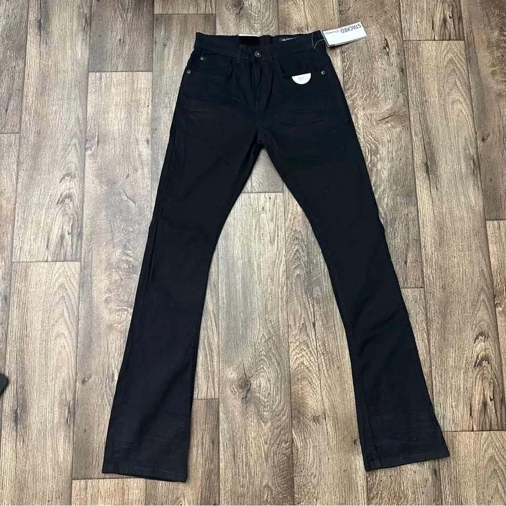 Southpole Stacked Active Flex 4way Stretch Black Jeans Pants Men’s 29 -Waist 26”